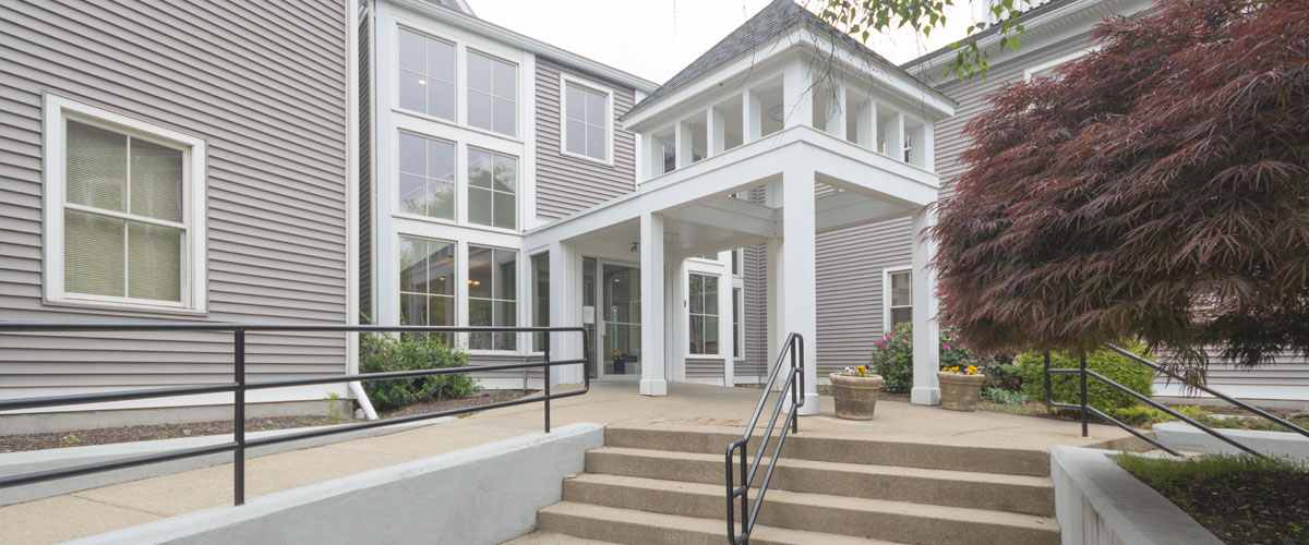 Walkway into 132 Old River Rd, Lincoln, RI